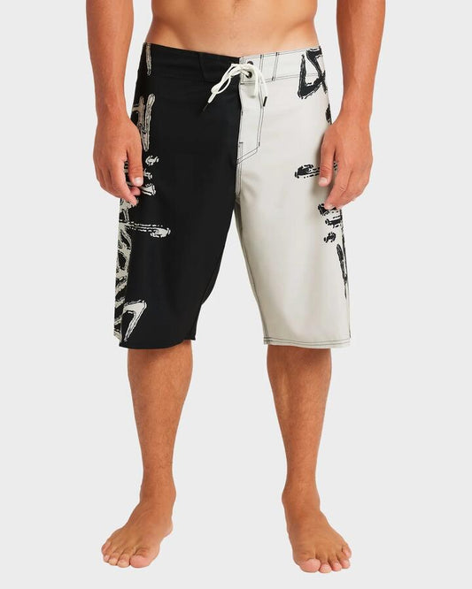 Image of Swimwear. Product name - Billabong Mens Inverted Pro 22" Boardshorts Washed Black - in Washed Black colour by brand - Billabong