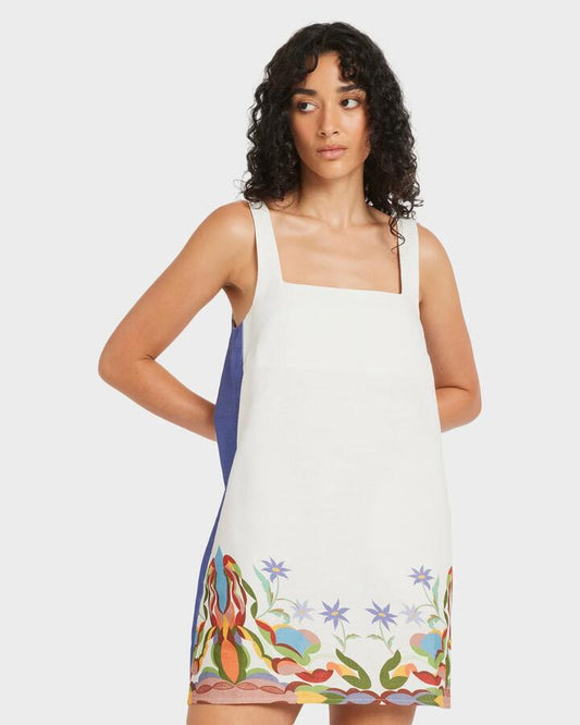 Image of Dresses. Productname: RVCA - Womens Mel G Baker Midi Dress - Ceramic - in Ceramic colour by brand - RVCA