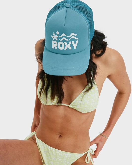 Image of Hats. Productname: Roxy - Womens Meet The Queen Cap - Coastal Shade - in Coastal Shade colour by brand - Roxy
