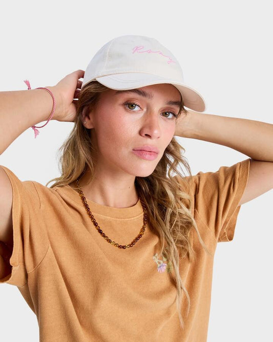 Image of Hats. Productname: Roxy - Womens Dear Believer Cap - Parchment - in Parchment colour by brand - Roxy