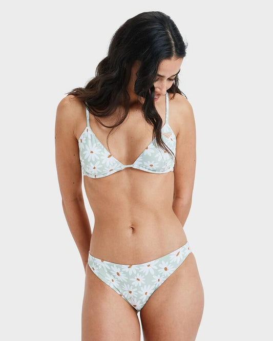 Image of Swimwear. Product name - Roxy Womens Dream Floral Bikini Bottom Laurel Green Dream Big Floral in Laurel Green Dream Big Floral colour by brand - Roxy