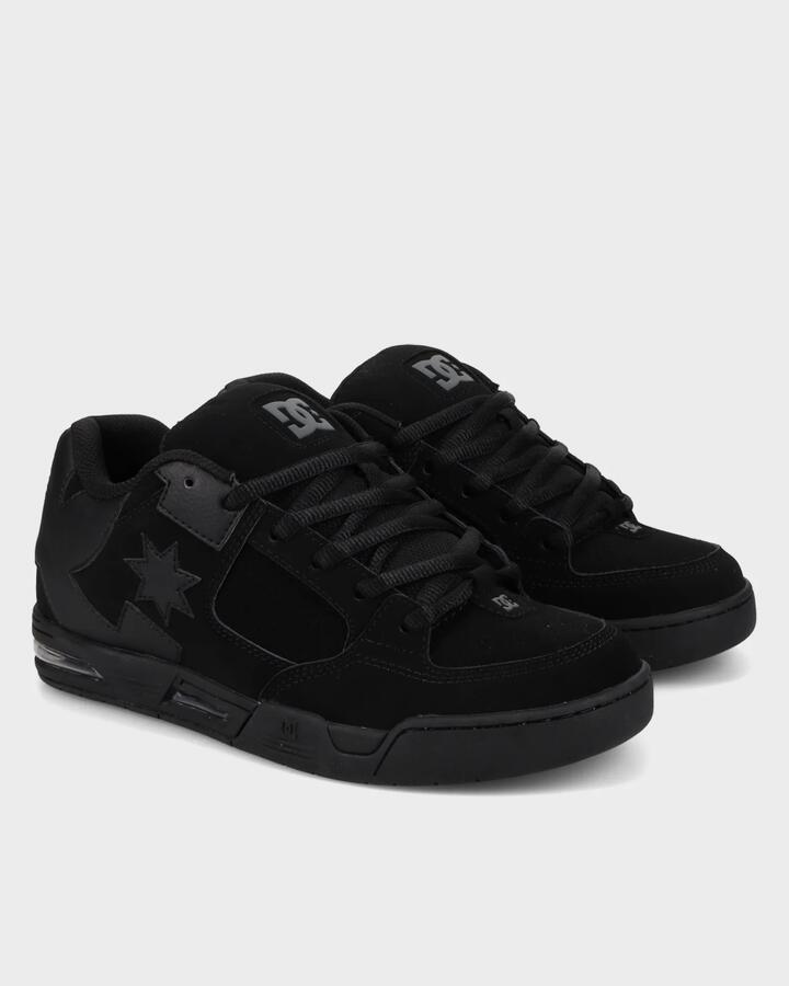 Image of Sneakers. Product name - DC Shoes Mens Dc Command Sneakers Black/Black - in Black/Black colour by brand - DC Shoes