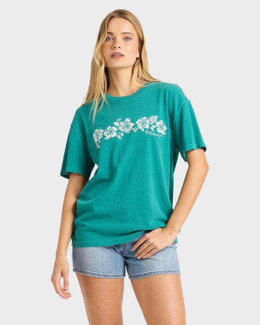 Image of T-Shirts. Product name - Billabong Womens Dreams For Days T-Shirt Deep Sea in Deep Sea colour by brand - Billabong