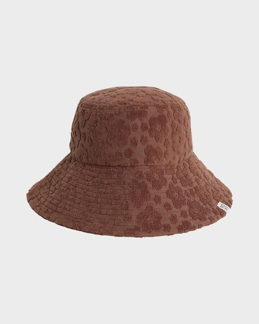 Image of Hats. Productname: Roxy Womens Blossom Bucket Hat Almond - in Almond colour by brand - Roxy