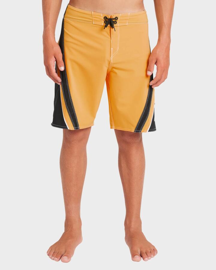 Image of Swimwear. Product name - Billabong Boys 8-16 Fluid 2K 18" Boardshorts Sun - in Sun colour by brand - Billabong