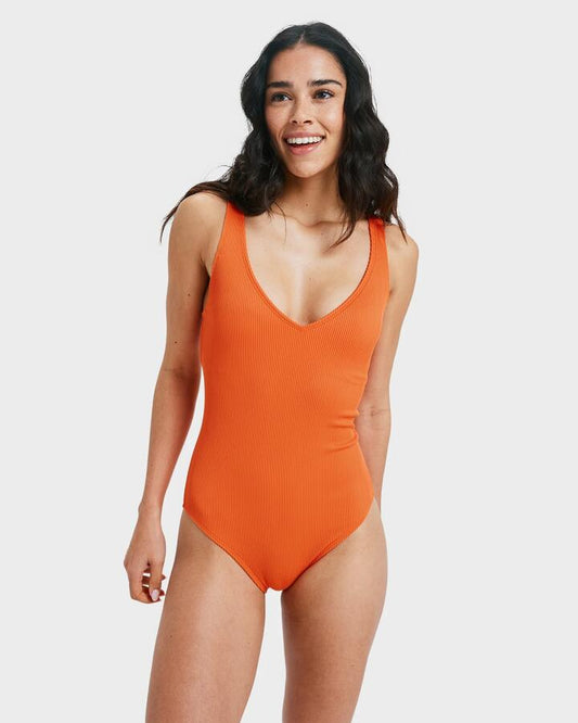 Image of Accessories. Product name - Roxy Womens Roxy Love One Piece Tigerlily in Tigerlily colour by brand - Roxy