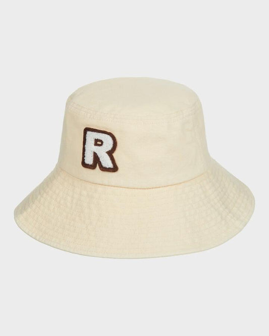 Image of Hats. Productname: Roxy Girls 8-16 Ocean House Bucket Hat Parchment - in Parchment colour by brand - Roxy