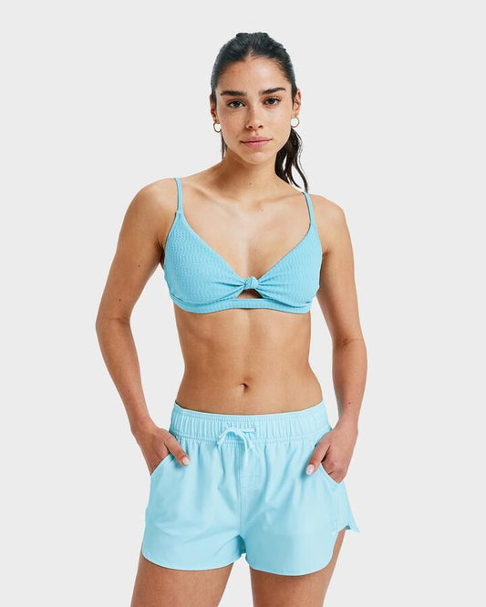 Image of Swimwear. Productname: Roxy Womens Wave 2" Boardshorts Plume Blue - in Plume Blue colour by brand - Roxy