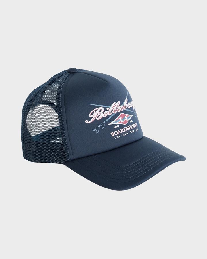 Image of Hats. Productname: Billabong Mens Norfolk Trucker Cap Real Teal - in Real Teal colour by brand - Billabong