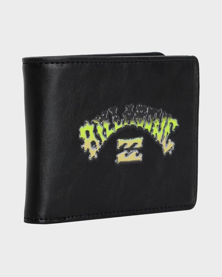 Image of Wallets & Money Clips. Productname: Billabong Mens Range Bi Fold Wallet Black - in Black colour by brand - Billabong