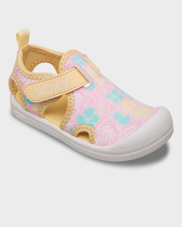 Image of Sneakers. Product name - Roxy Girls 5-11 Grom Sneakers Pale Banana in Pale Banana colour by brand - Roxy