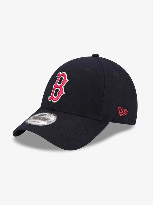 Image of Hats. Productname: New Era 9FORTY CS Boston Red Sox Cap ONE SIZE Navy in Navy colour by brand - New Era
