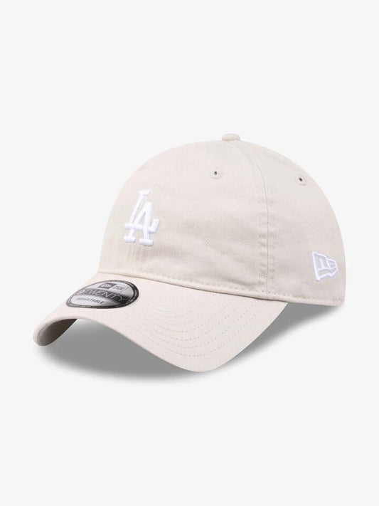 Image of Hats. Productname: New Era 9TWENTY LA Dodgers Cap ONE SIZE Med Beige in Med Beige colour by brand - New Era