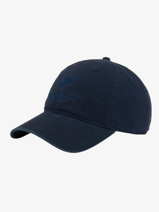 Image of Hats. Productname: West Hollywood Sweat Club Equestrian Horse Ball Park Cap ONE SIZE Navy in Navy colour by brand - West Hollywood Sweat Club