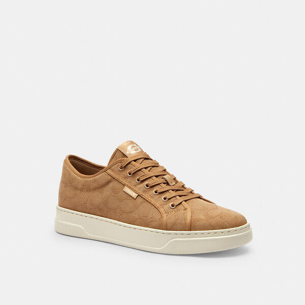 Image of Sneakers. Productname: Sneaker In Signature Jacquard in TAUPE colour by brand - Coach Outlet Australia