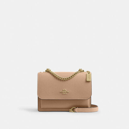 Image of Bags. Productname: Mini Klare Crossbody Bag in TAUPE colour by brand - Coach Outlet Australia
