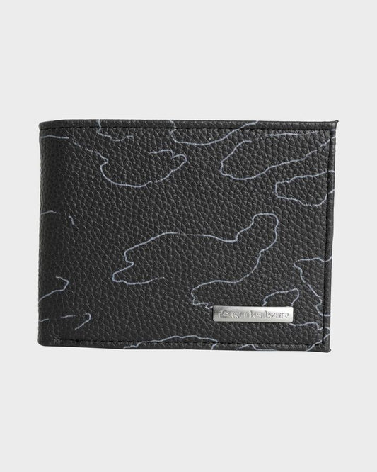 Image of Wallets & Money Clips. Productname: Quiksilver - Mens Freshness Bi Fold Wallet - Black - in Black colour by brand - Quiksilver