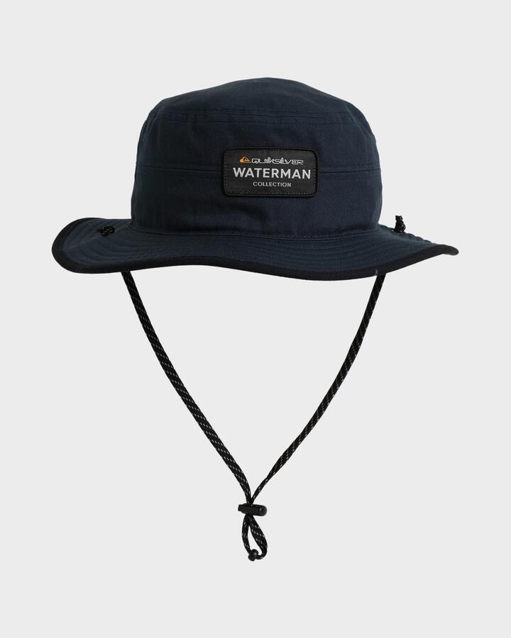 Image of Hats. Productname: Quiksilver Mens Lay Day Bucket Hat Midnight Navy - in Midnight Navy colour by brand - Quiksilver