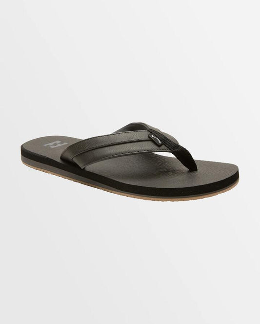 Image of Sandals. Productname: Billabong Mens All Day Impact Cush Thongs Black - in Black colour by brand - Billabong