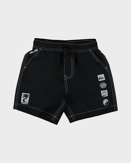 Image of Accessories. Productname: Quiksilver Boys 2-7 Next Gen Walkshorts Black - in Black colour by brand - Quiksilver