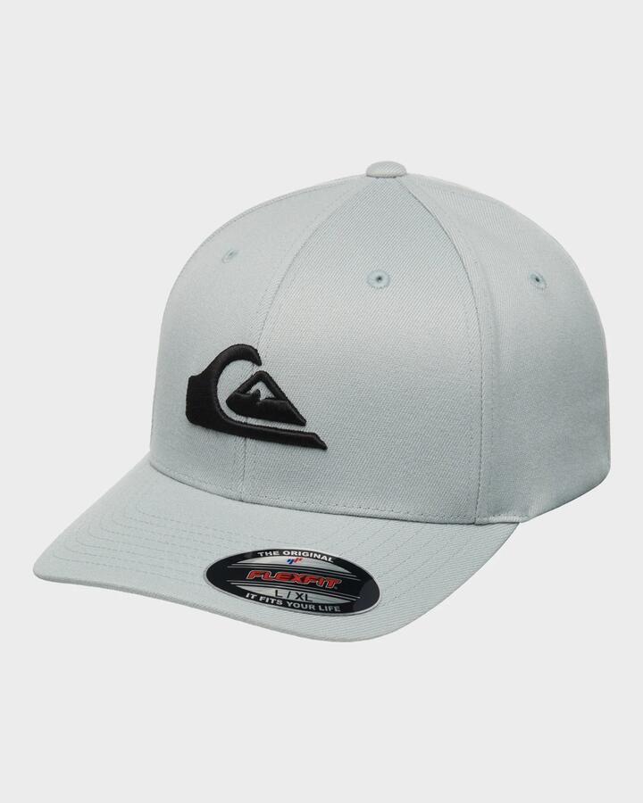 Image of Hats. Product name - Quiksilver Mens Mountain And Wave Cap Quarry in Quarry colour by brand - Quiksilver