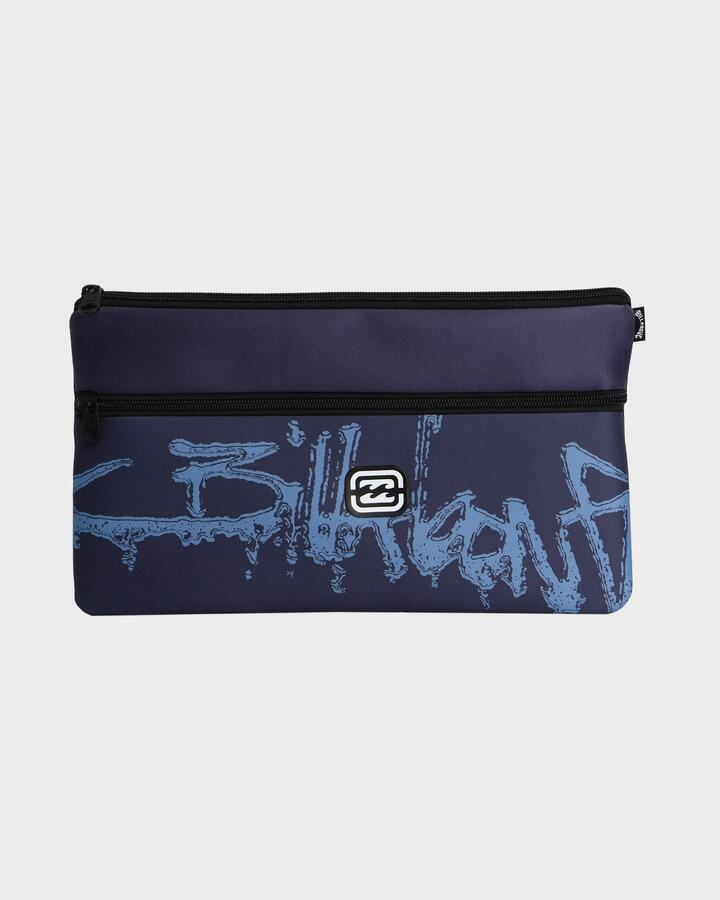 Image of Accessories. Productname: Billabong Mens Jumbo Pencil Case Vintage Navy - in Vintage Navy colour by brand - Billabong