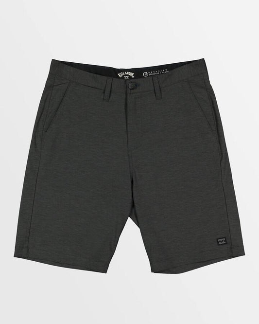 Image of a model wearing Shorts. Product name - Billabong Mens Crossfire Walkshorts Asphalt in Asphalt colour by brand - Billabong