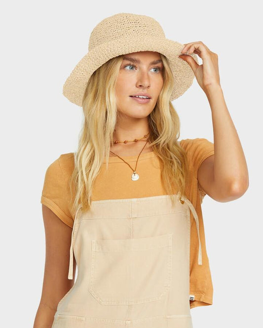 Image of Hats. Productname: Billabong - Womens Daylight Packable Straw Hat - Natural - in Natural colour by brand - Billabong