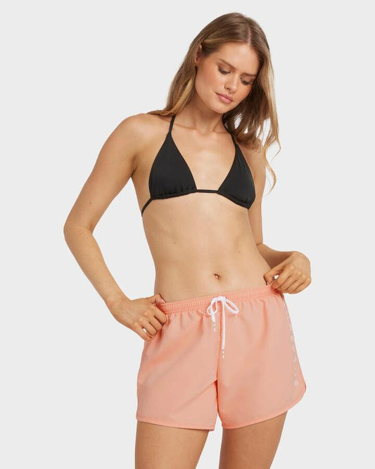 Image of Swimwear. Productname: Billabong - Womens Fun Times Boardshorts - Peach - in Peach colour by brand - Billabong