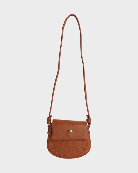 Image of Bags. Productname: Billabong - Womens Just For You Sling Bag - Tan - in Tan colour by brand - Billabong