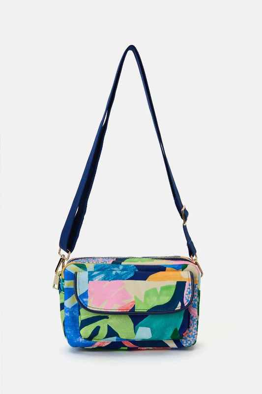 Image of Bags. Productname: Jungle Rhapsody Crossbody Bag in Print colour by brand - Gorman