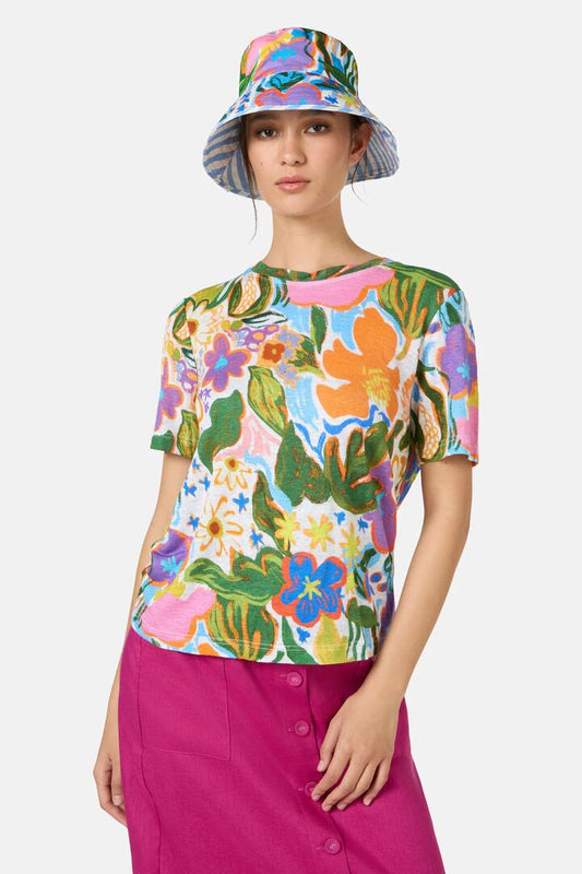 Image of Hats. Productname: Midnight Garden Bucket Hat in Print colour by brand - Gorman