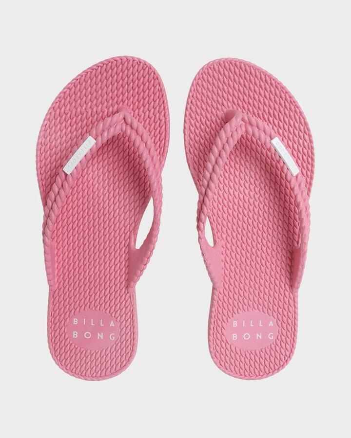 Image of Sandals. Product name - Billabong Girls 4-14 Kicks Thongs Pink Dream in Pink Dream colour by brand - Billabong