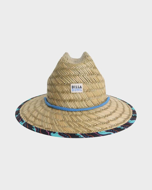 Image of Hats. Product name - Billabong Girls 8-16 Beach Dayz Straw Hat Off Black in Off Black colour by brand - Billabong