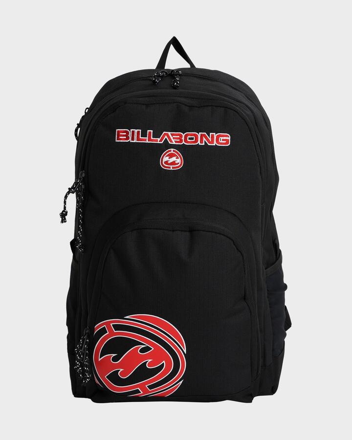Image of Bags. Productname: Billabong - Command Backpack - Black Red - in Black Red colour by brand - Billabong