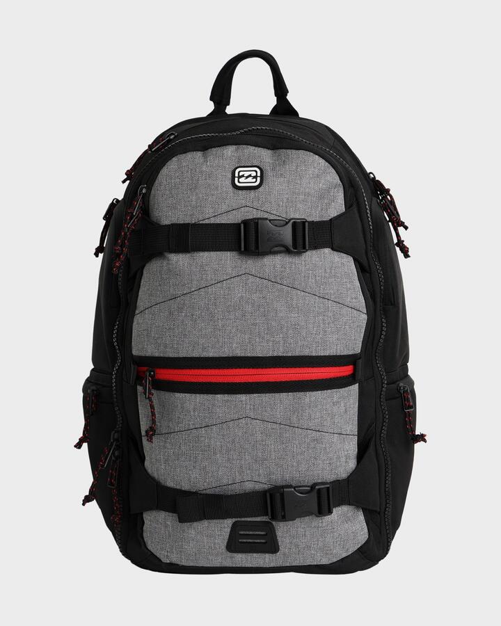 Image of Bags. Productname: Billabong - Combat Og 35L Backpack - Heather Grey/Black - in Heather Grey/Black colour by brand - Billabong