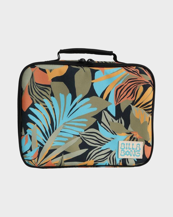 Image of Accessories. Productname: Billabong - Des Tropiques Lunch Box - Black Pebble - in Black Pebble colour by brand - Billabong