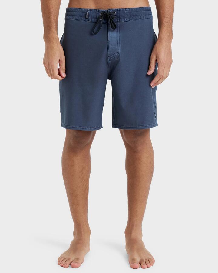 Image of Swimwear. Product name - Quiksilver Mens Surfsilk 18" Boardshorts India Ink in India Ink colour by brand - Quiksilver