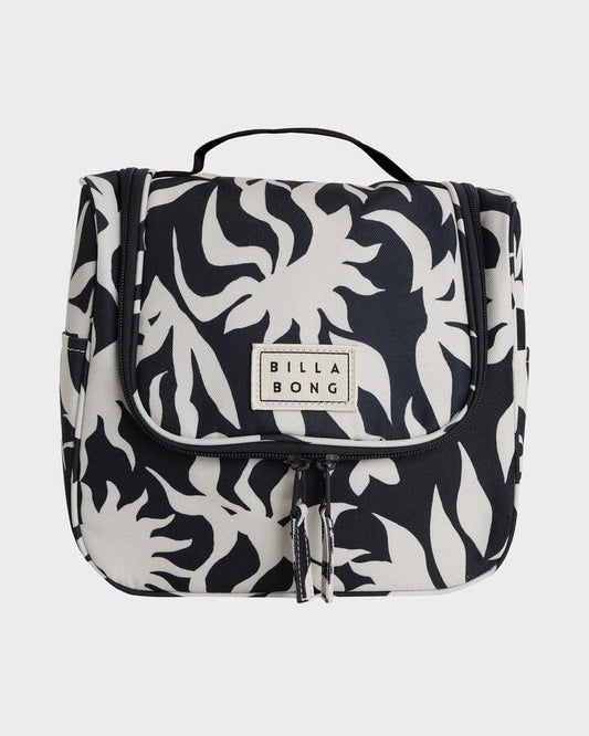 Image of Bags. Productname: Billabong Womens Travel Beauty Satchel Bag White/Black - in White/Black colour by brand - Billabong