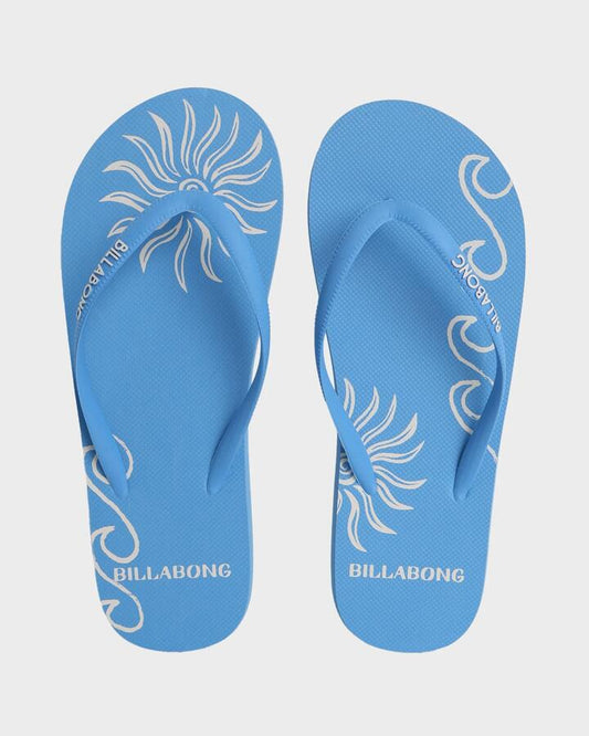 Image of Sandals. Productname: Billabong Womens Find Me Here Thongs Tidal Blue - in Tidal Blue colour by brand - Billabong