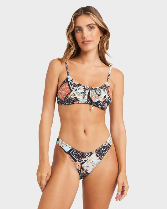 Image of Swimwear. Productname: Billabong Womens Forever Folk Hike Bikini Bottom Black Pebble - in Black Pebble colour by brand - Billabong