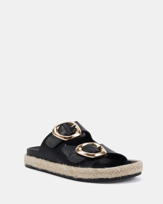 Image of Sandals. Productname: Romilly: Black - Women's Thongs in Black colour by brand - Novo