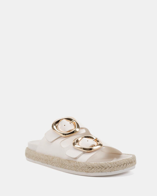 Image of Sandals. Productname: Romilly: White - Women's Thongs in Multi colour by brand - Novo