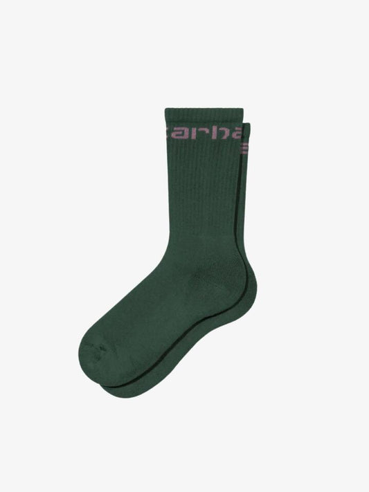 Image of Socks. Productname: Carhartt Wip Carhartt Socks ONE SIZE Sycamore Tree / Phlox in Sycamore Tree / Phlox colour by brand - Carhartt Wip