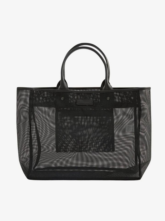 Image of Bags. Productname: Nude Lucy Onda Mesh Tote One in Black colour by brand - Nude Lucy