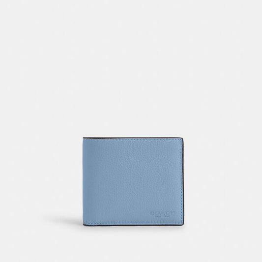 Image of Wallets & Money Clips. Productname: Coin Wallet in CORNFLOWER colour by brand - Coach Outlet Australia