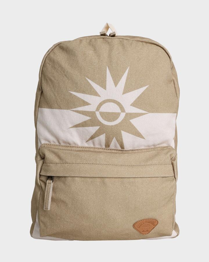 Image of Bags. Product name - Billabong Schools Out Backpack Salt Crystal in Salt Crystal colour by brand - Billabong
