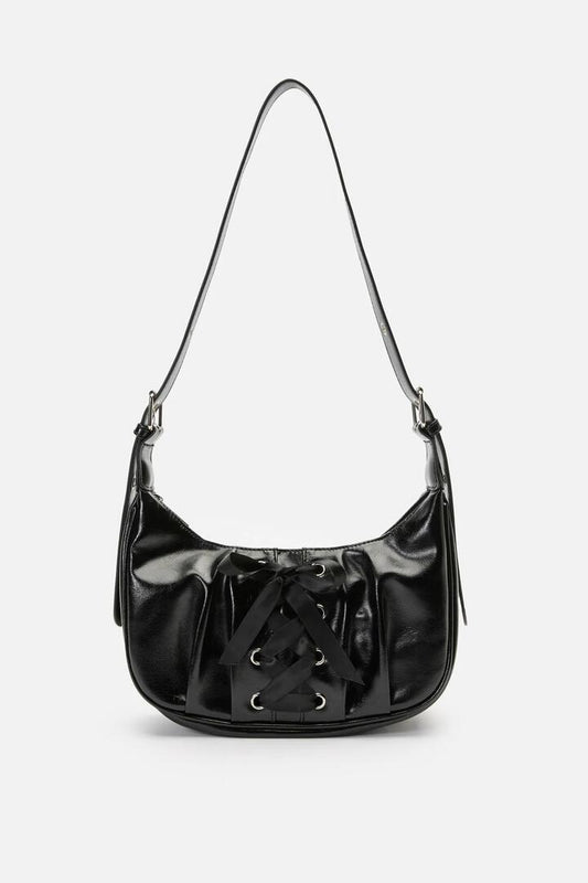 Image of Bags. Productname: Laced Seance Bag in Black colour by brand - Dangerfield