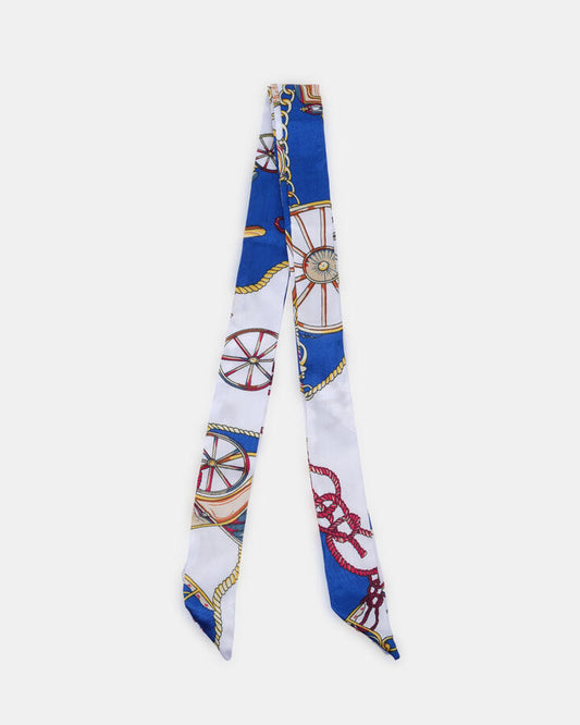 Image of Others. Productname: Printed Scraf: Blue - Women's Gift in Blue colour by brand - Novo
