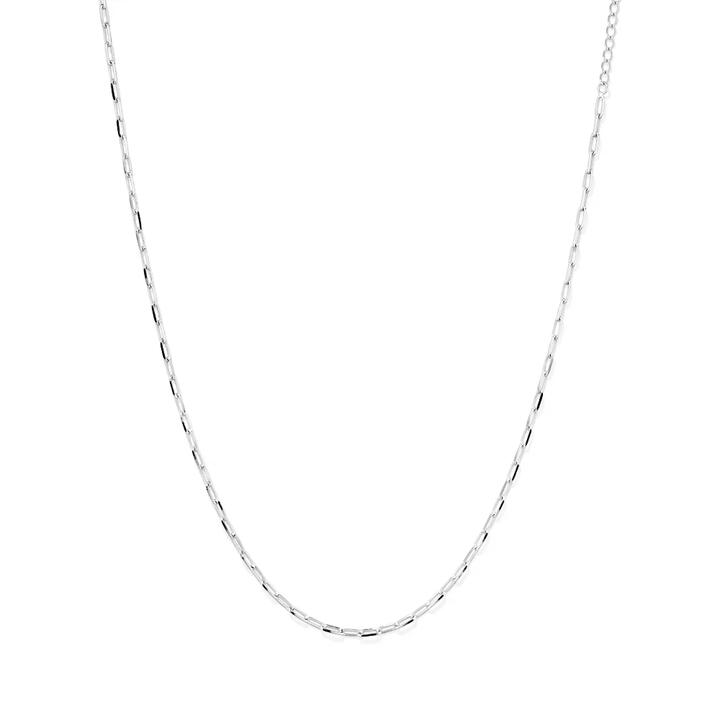 Image of Necklaces. Productname: 45cm 2mm Width Paperclip Chain in Sterling Silver in Silver colour by brand - Bevilles